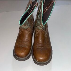 Justin Women's Western Equestrian
Boots Brown Size 10B